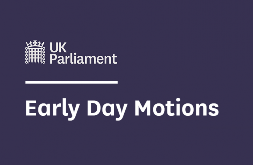 Early Day Motion