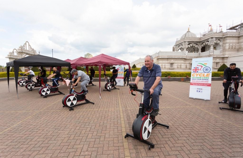 Bob Neasden cycle ride