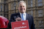 Bob supporting the Help to Rent campaign 