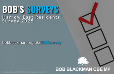 Bob's Surveys, Harrow East Residents' Survey 2025